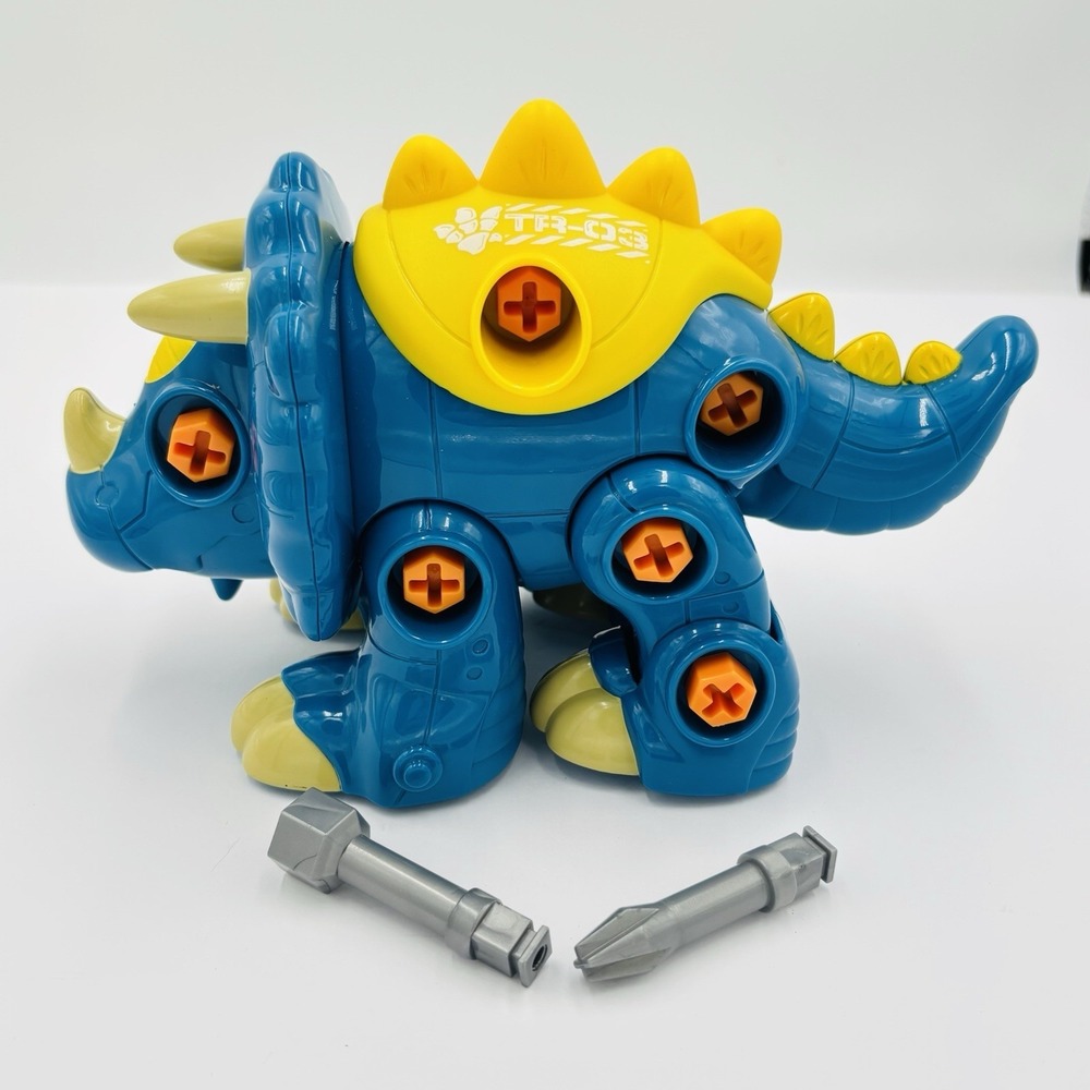 Dinosaur Build A Dino STEM Take-Apart Toy Stegosaurus TR-O3 Bolts Motor Skills